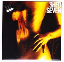 Shed Seven – Going For Gold 7" Gold Vinyl Numbered PS