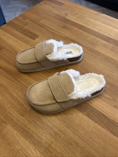 Jack wills shearling mules - wills,