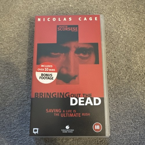 Bringing out the dead vhs - bringing,