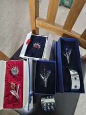 Swarovski Tulip & daisy Lot
