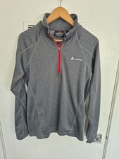 Men’s Technicals Grey 1/4 Quarter Zip Up Jacket size M