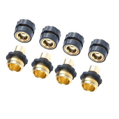 Brass garden hose quick - garden,