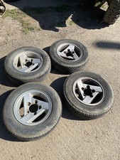 JIMNY 3 SPOKE ALLOY WHEELS ALLOYS RIM RIMS X4 Tyres 205/70R15 1998-2019 SUZUKI