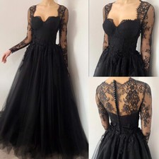 Gothic Black Wedding Dresses