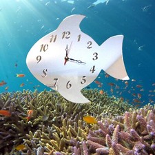 Fish Shaped Bathroom Clocks -