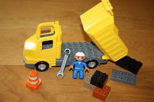 Lego duplo dump truck set - lego,