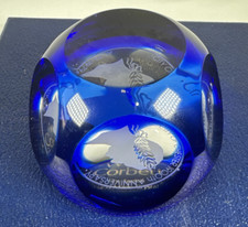 Stunning Blue Faceted Crystal