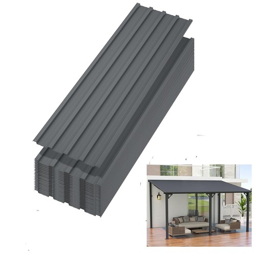 Pcs roof panels galvanized - 20,