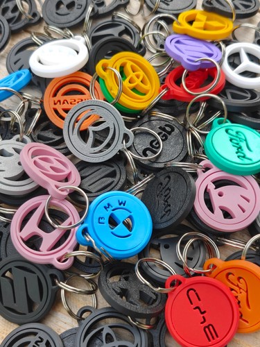 Brands spinning car badge - brands,