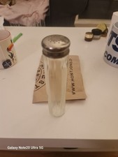 Antique Glass  Ribbed Vanity