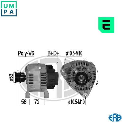 Alternator 209162a for bmw - alternator,