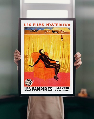 Les vampires 1915 movie poster - vampires,