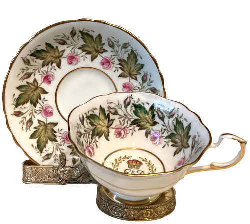 Vintage paragon cup and saucer - cup,