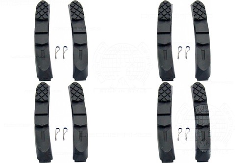 Pairs black - (8, pads)