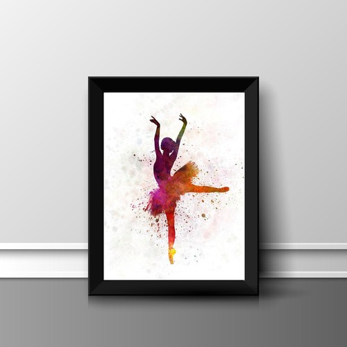 Ballerina print picture - ballerina, poster