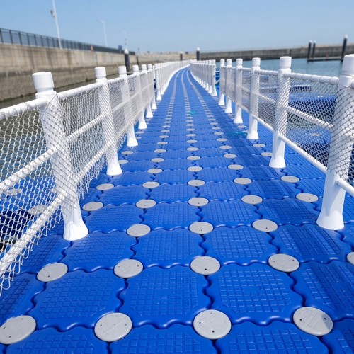 Modular floating dock platform - modular,