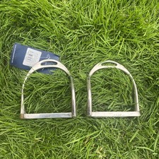 Shires Bent Leg Stirrup Irons - 3 & 3/4” 