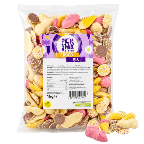 1kg chocolate sweets mix - chocolate,