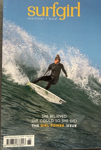 Surfgirl magazine issue - magazine,