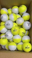 Srixon Z-Star Divide Golf Balls (25 Balls) Yellow & White - Pearl/A Grade