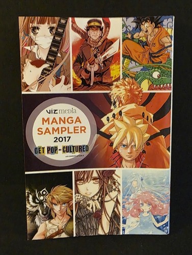 Book viz manga sampler 2017 - manga,