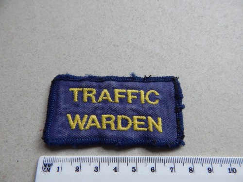 Obsolete traffic warden cloth - warden,