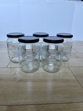 5 x Large H&B Honey Jars with Lid 900g 675ml Discontinued Healthy Storage Bundle