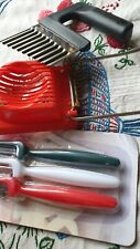 Vintage kitchen potato crinkle chip cutter, egg slicer, peelers - labour-saving!