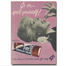 Fry's Chocolate Cream 1950