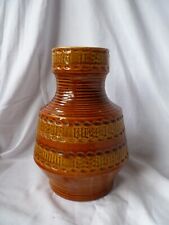 Original West Germany ‘Spara’ Ceramic Narrow Necked Vase 540/530-20cms