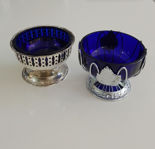 Bristol cobalt blue - glass, &