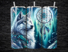 Wolf Dreamcatcher 20oz Tumbler