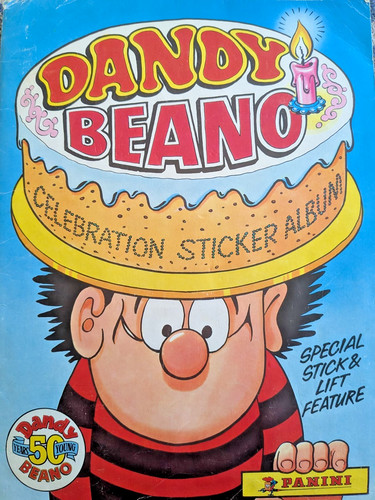 1988 panini dandy beano 50 - panini,