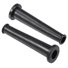 5Pcs 80mm Length Black Rubber