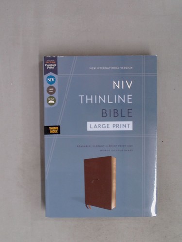 Niv thinline bible large - niv,, bible,