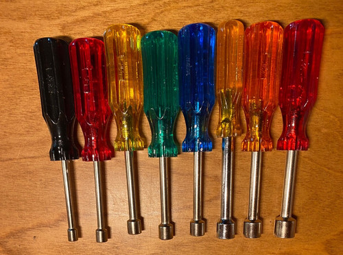 Vintage nut driver - nut, set