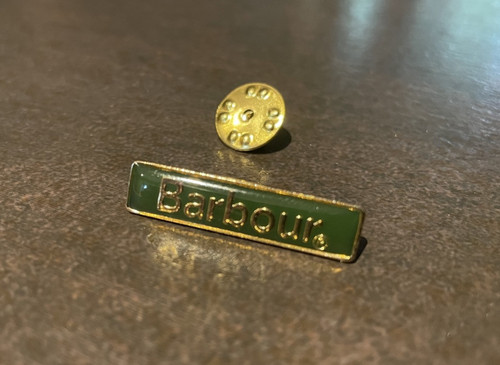 Barbour classic pin badge - barbour,