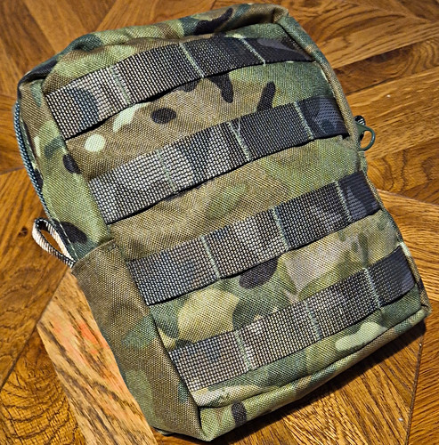 Camouflage molle zip utility - molle,