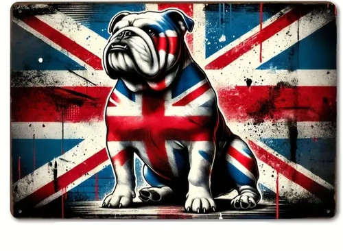 British bulldog union jack - bulldog,