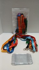 8 Multicolored Lanyards with