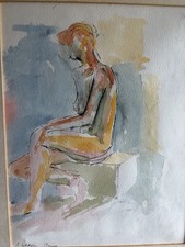 Original Pastel Painting By