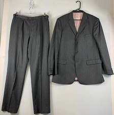 TM Lewin Suit 48 L Grey Super