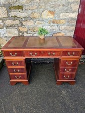 Vintage Brown Leather Top