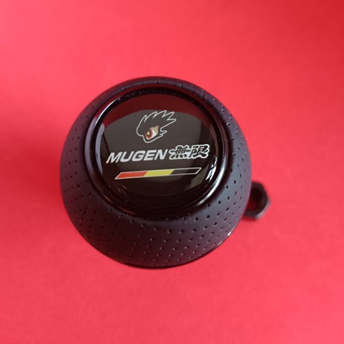 Black leather mugen - black,