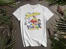 Disney DuckTales Characters Group T-shirt T shirt Men Women Unisex Tshirt K181
