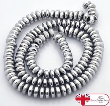 50 SILVER DISC RONDELLE