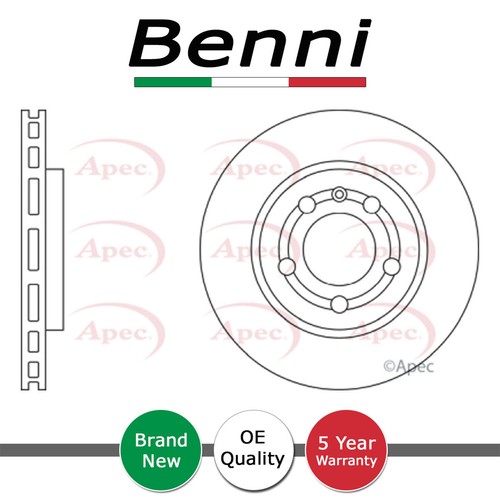 Brake disc rear benni fits - 1x,