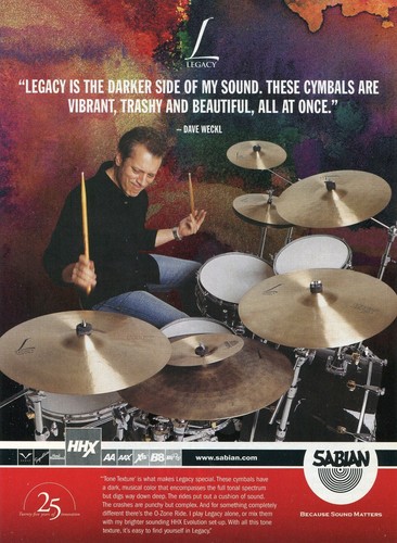2006 print sabian hhx - ad, of