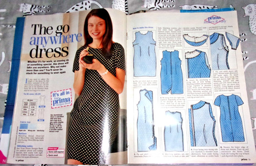 Vintage prima magazine - vintage, with