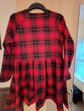 Next Check Tartan Girls Dress Size 15 Years Old